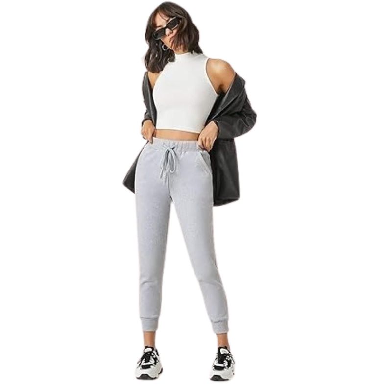 Crop Top Halter Unicolor-1