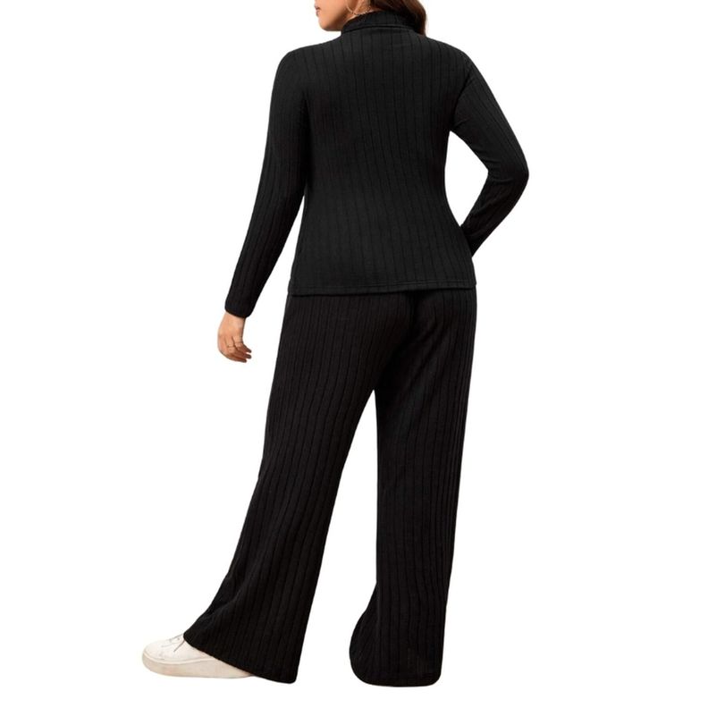 Conjunto de Pantalones y Camiseta de Cuello Alto Canalé-1