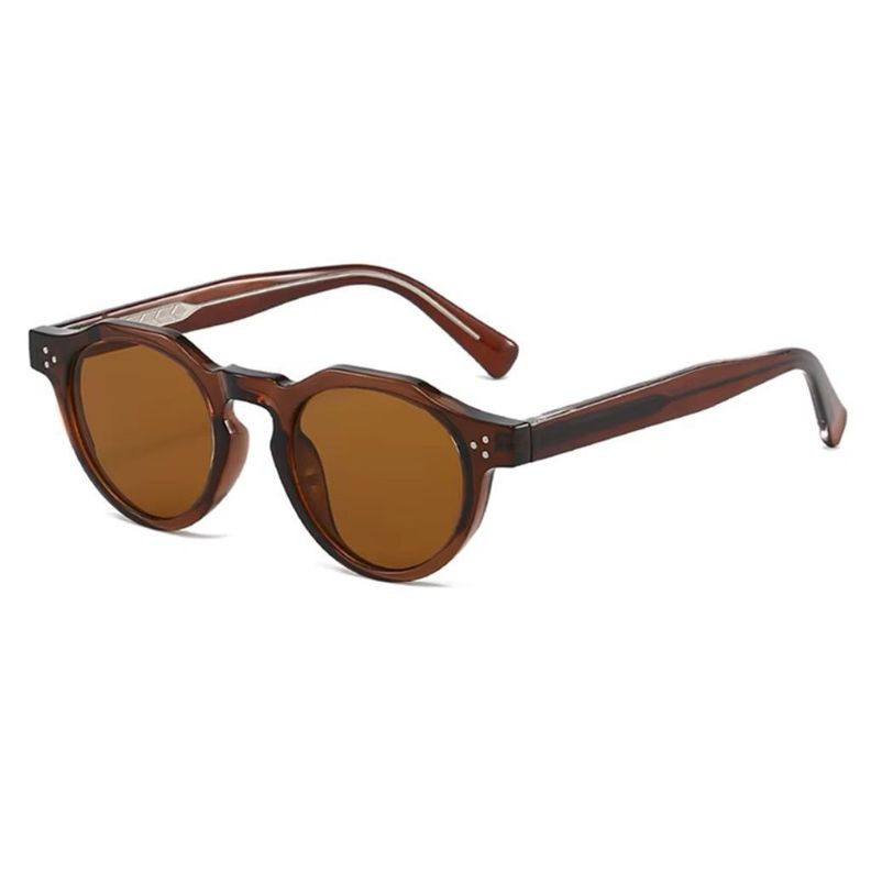 Lentes De Sol Sh511037 Redondo Unisex Vintage Tr90 Uv400 Redondos