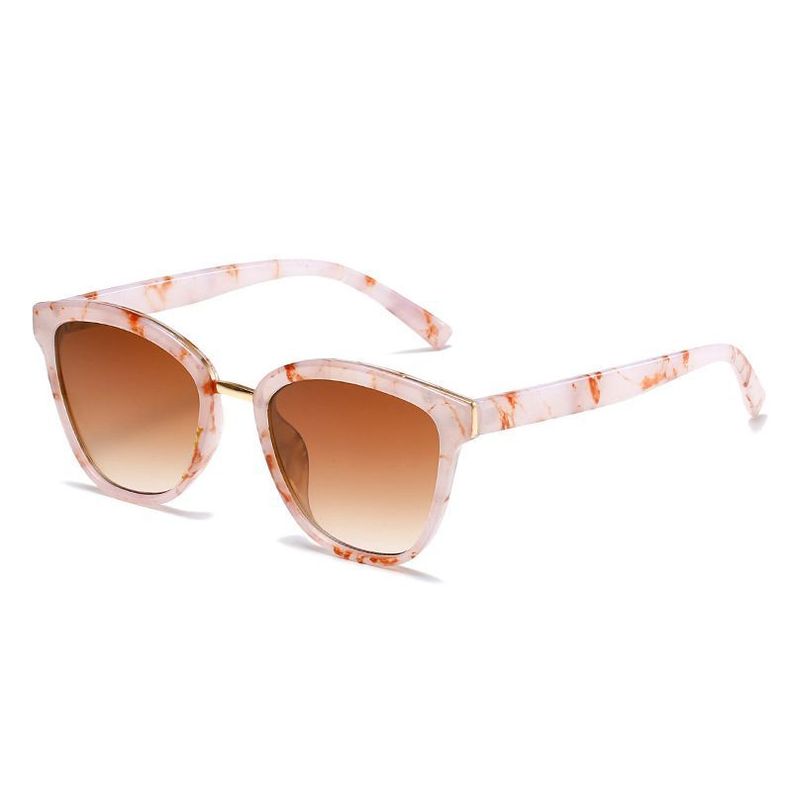 Lentes De Sol Shauna Sh210160 Ojo De Gato Mujer Uv Resina-0