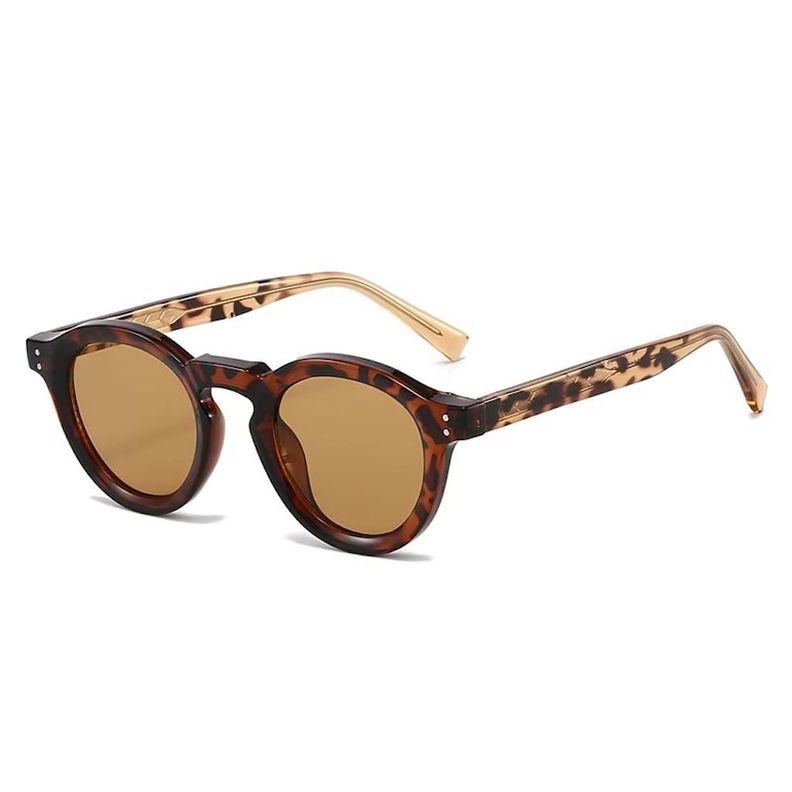Lentes De Sol Sh511038 Redondo Unisex Vintage Tr90 Uv400 Redondo