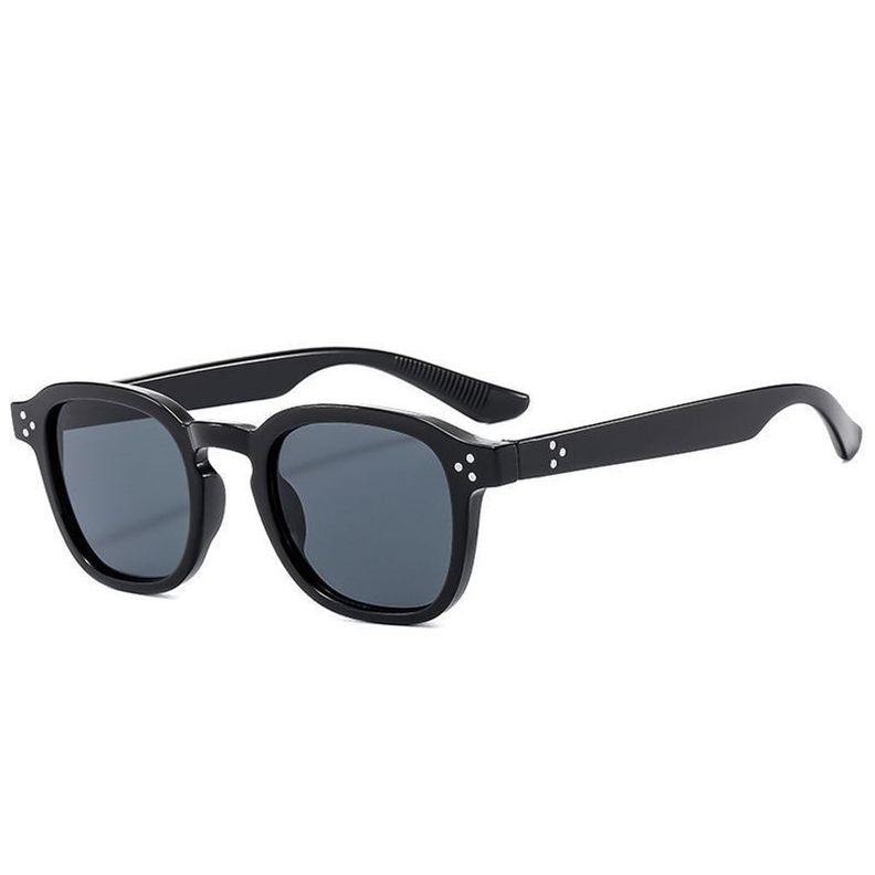 Lentes De Sol Sh407111 Rectangular Uv Resina Negro