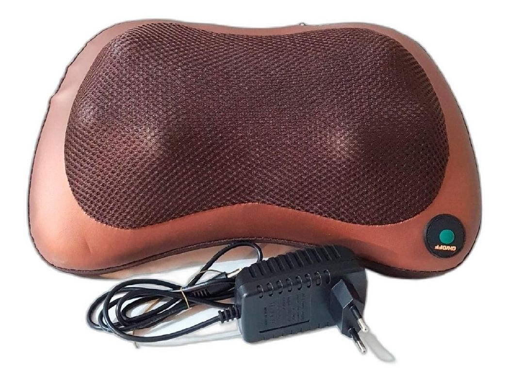 Masajeador Eléctrico Almohada Cojín Lumbar Cuello Piernas-0