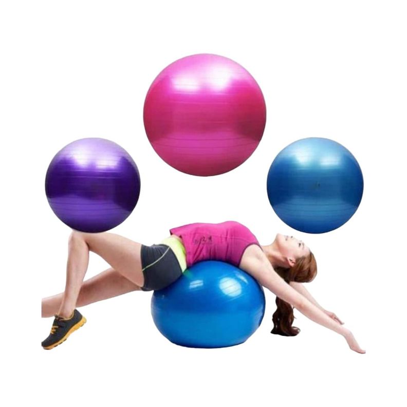 Yoga Balon Pilates Pelota Bola Gimnasia Gestacíon 65 Cm-0