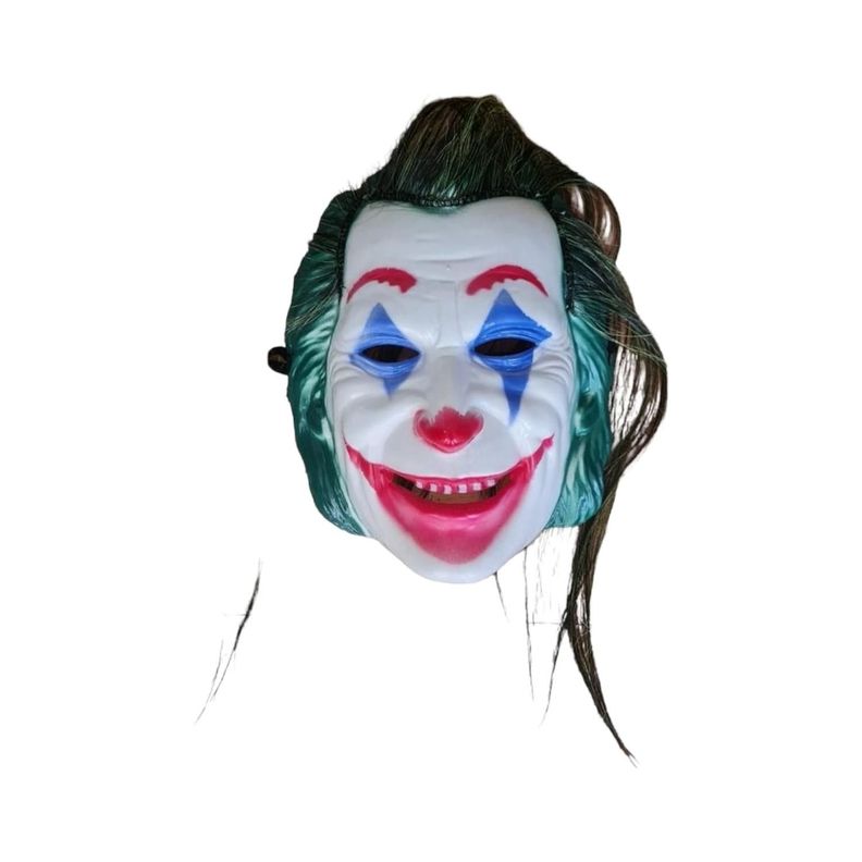 Mascaras Halloween Guason Con Pelo-1