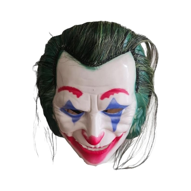 Mascaras Halloween Guason Con Pelo-2