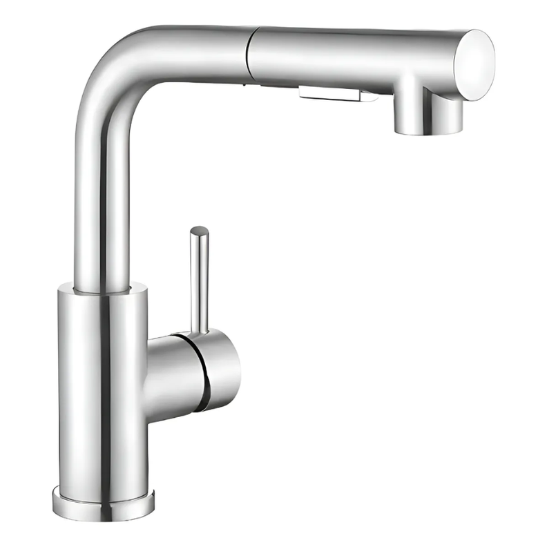 Grifo Giratorio Extensible De Lavaloza Con Rociador 360 Gris