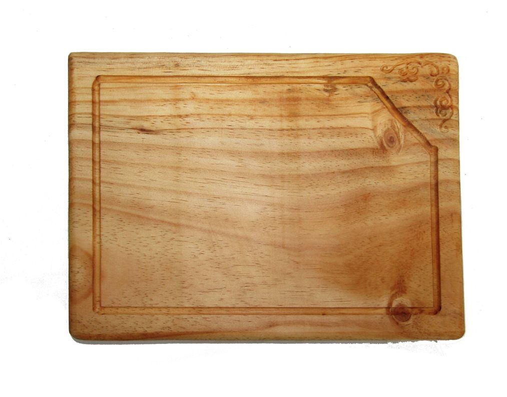 2 Tablas de Picar / Coctel Madera 2 Pulgadas. Doble Función-3