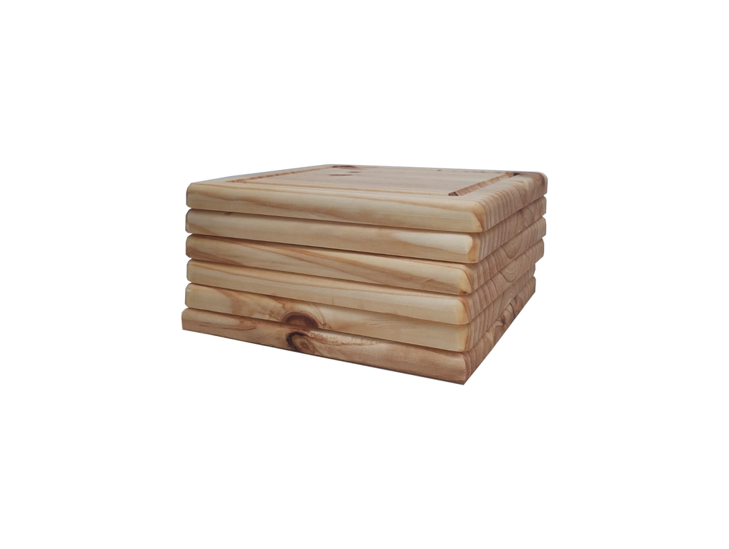 Pack 24 Platos Rusticos Madera Parrilleros, Asado, Picoteo-1