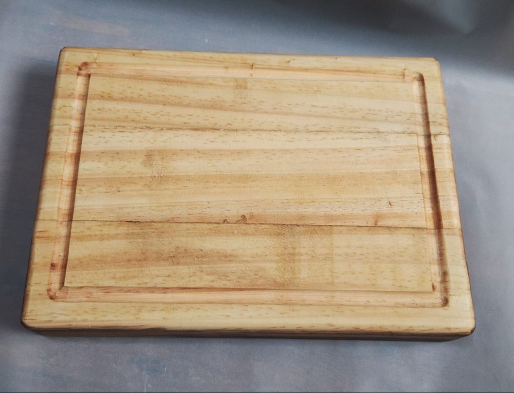 Tabla Picar Rustica Madera Para Picnic Campo Acampar-2