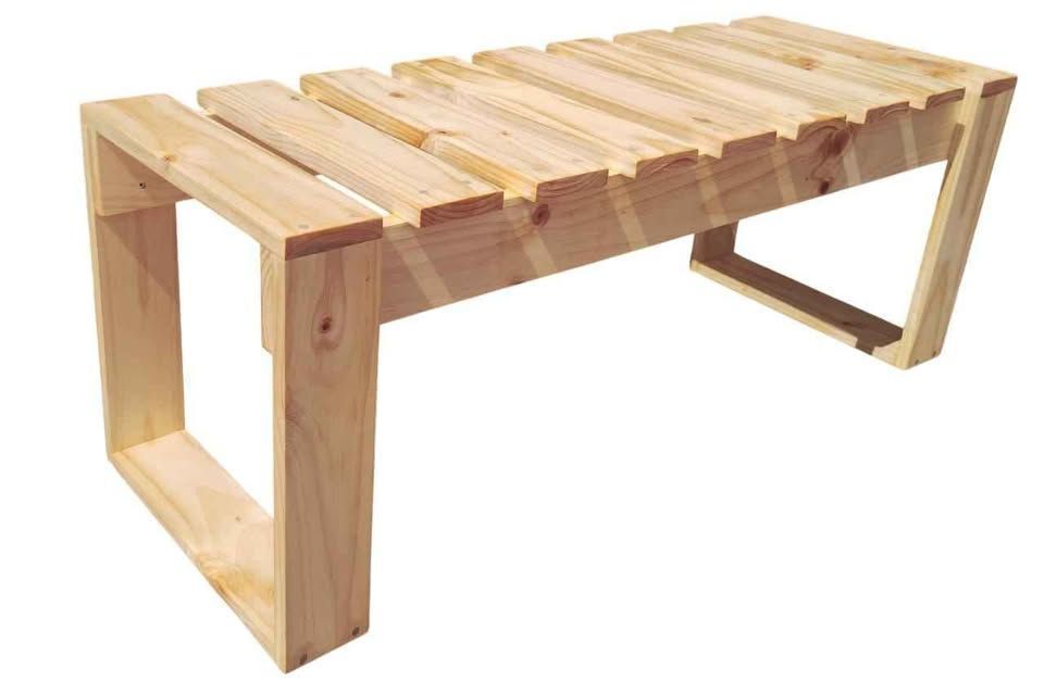 Banca De Madera Terraza, Patio, Cocina-1