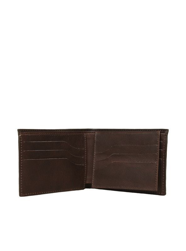 Billetera hombre Kingston Craftmen 100% cuero genuino café-2