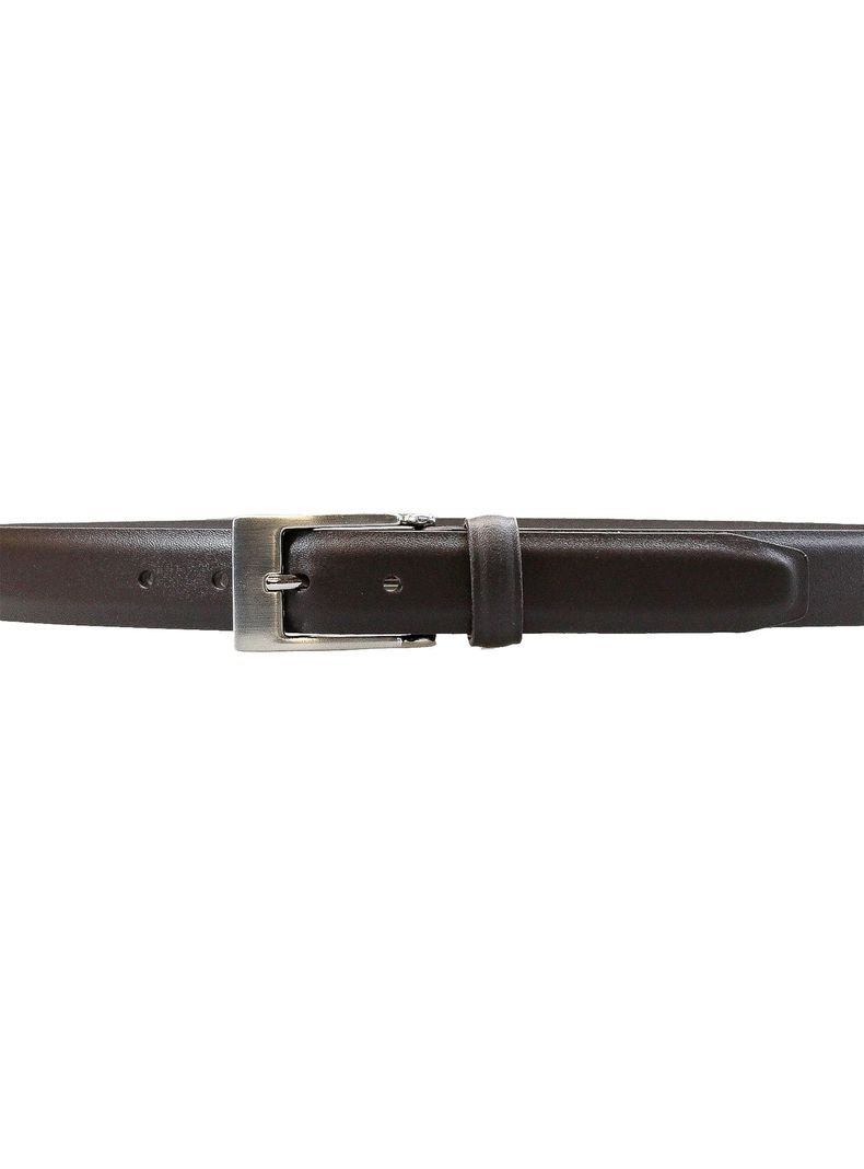 Cinturon Evans  Hombre café 100% cuero genuino  Craftmen    -1