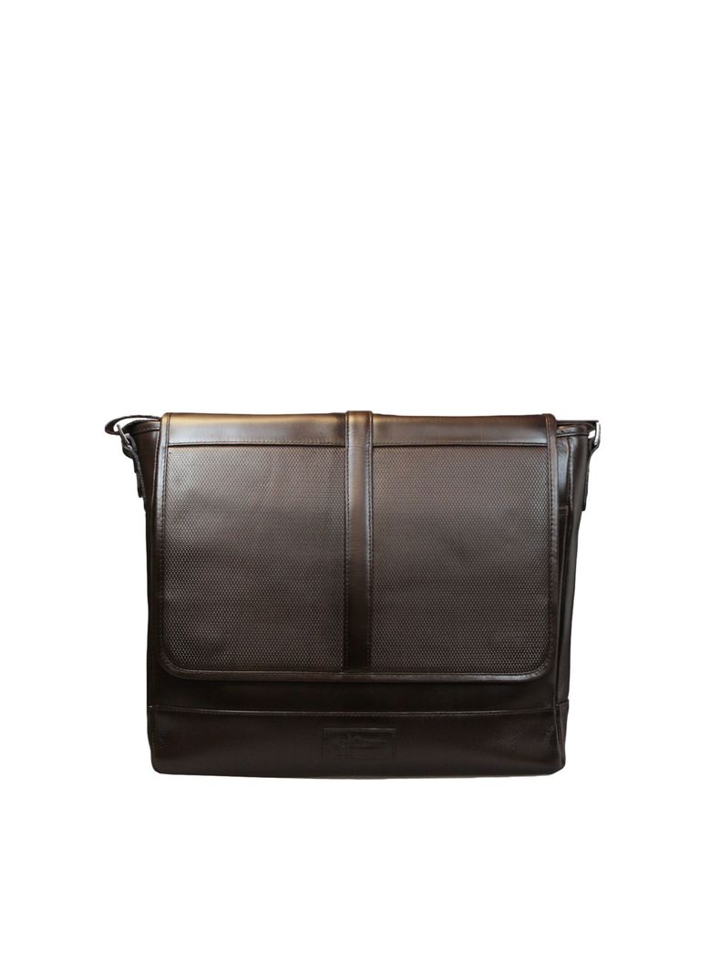 Morral Liuton café Craftmen 100% cuero genuino -1