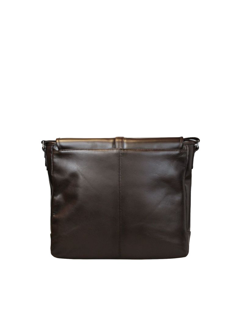 Morral Liuton café Craftmen 100% cuero genuino -2