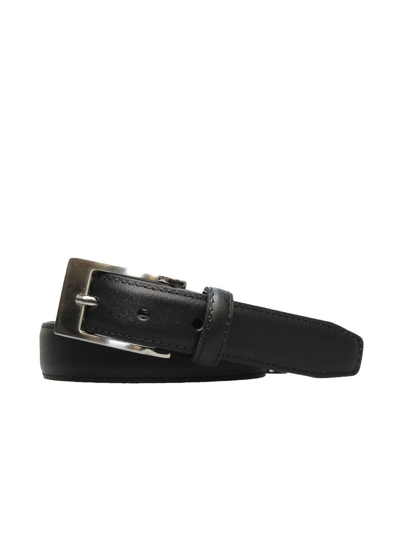 Cinturon Wilson Hombre Negro   100% cuero genuino  Craftmen    -0