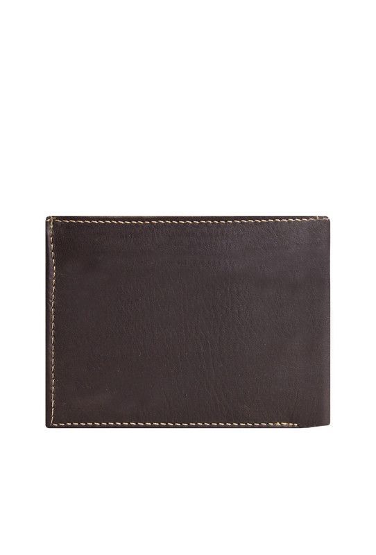Billetera Hombre  Noah Craftmen 100% Cuero Natural  Cafe -1