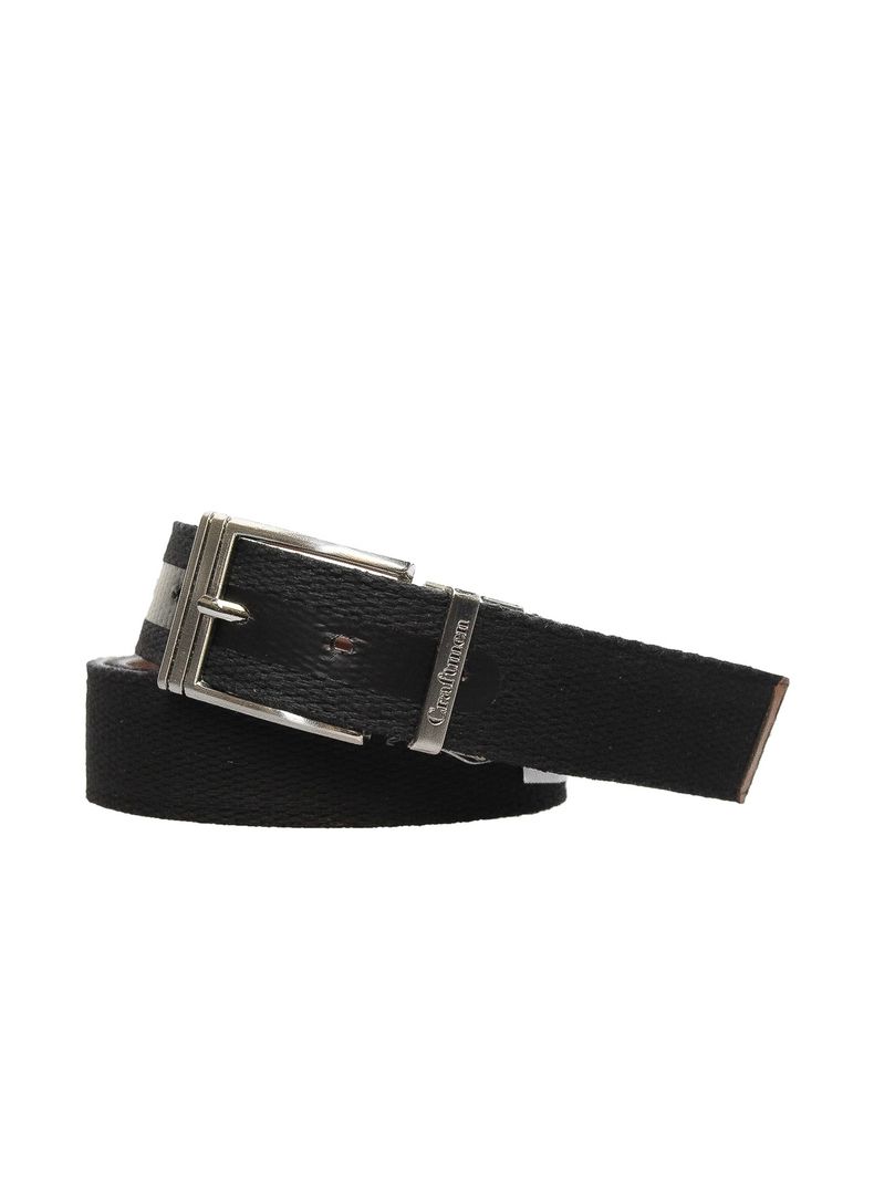 Cinturon  casual  Cuero- Reata Reversible  Brandy Negro Craftmen-1