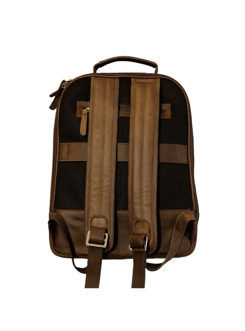 Mochila  100% Cuero Craftmen-4