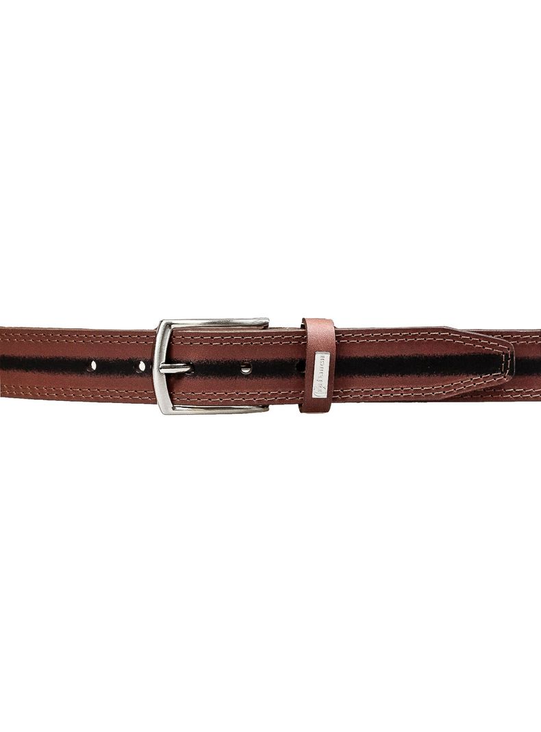Cinturon Taylor  Hombre Craftmen  100% cuero genuino  coñac-1
