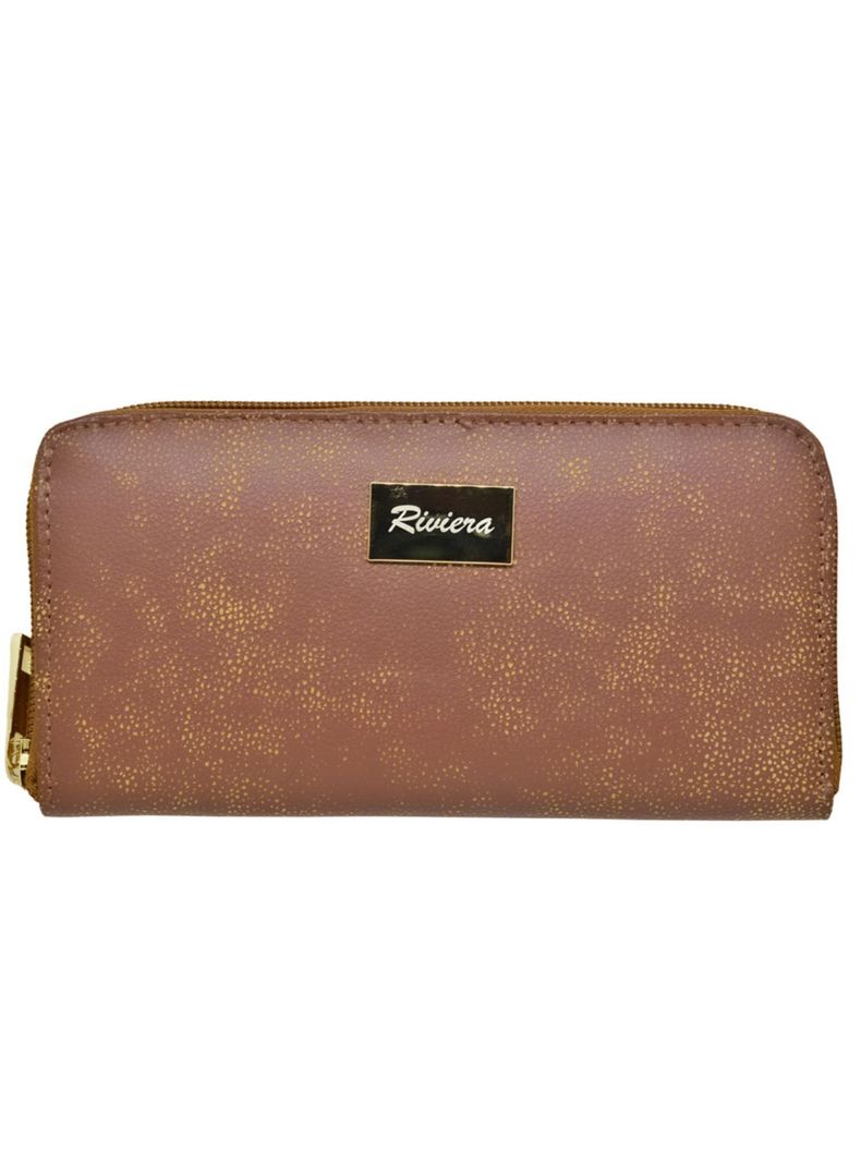 Billetera Mujer 100% Cuero Natural Genuino-0