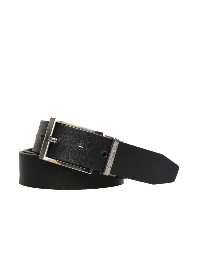 Cinturon  Lewis  Craftmen Reversible Cafe  100% cuero genuino -1