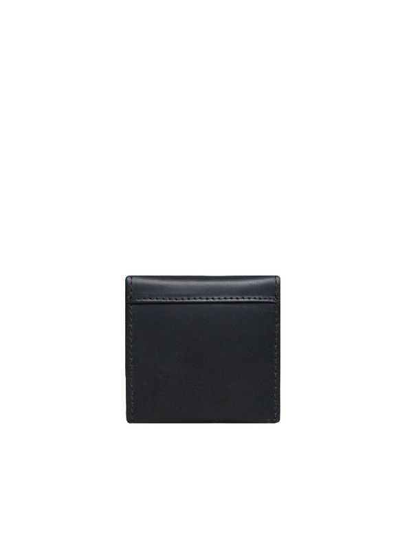Monedero  hombre Craftmen 100% cuero genuino negro café-1
