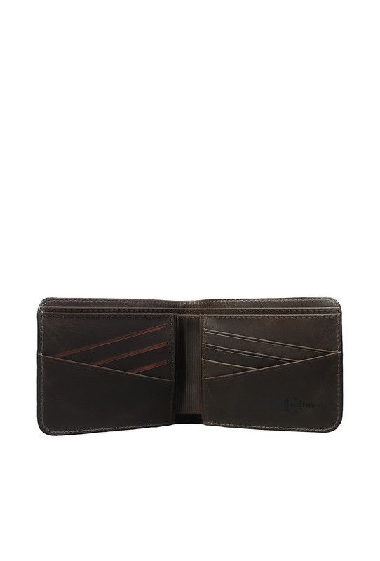 Billetera Hombre Craftmen 100% Cuero natural  Café  -2