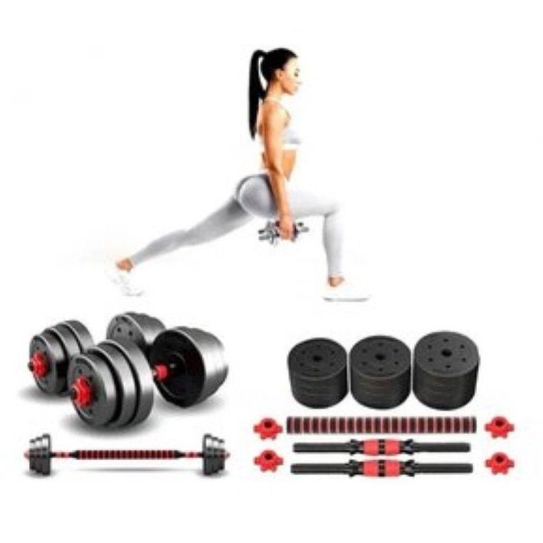 Set Mancuernas 20 Kilos Total / Fitness / Pesas / Crossfit-4