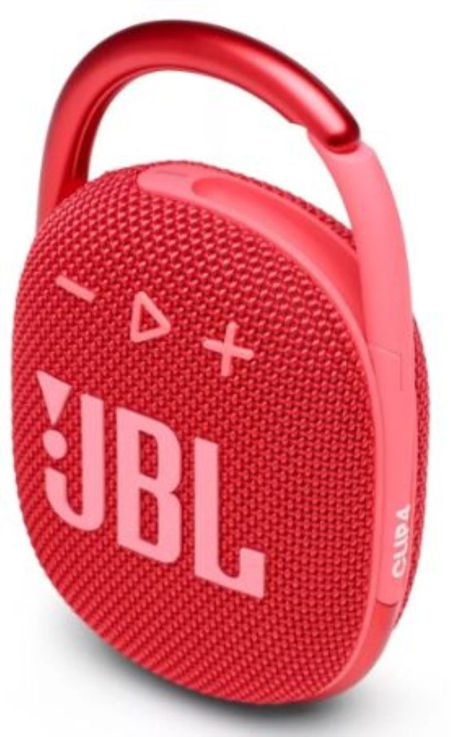 Parlante Jbl Clip 4 Portátil Con Bluetooth - Rojo-1