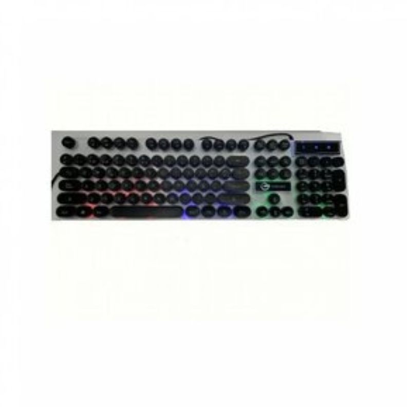 Teclado + Mouse Gamer Con Luz Negro-3