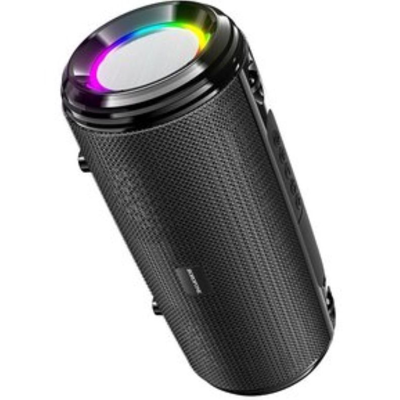 Parlante Altavoz inalámbrico Borofone Br13 Bluetooth y Luz Led Negro-0