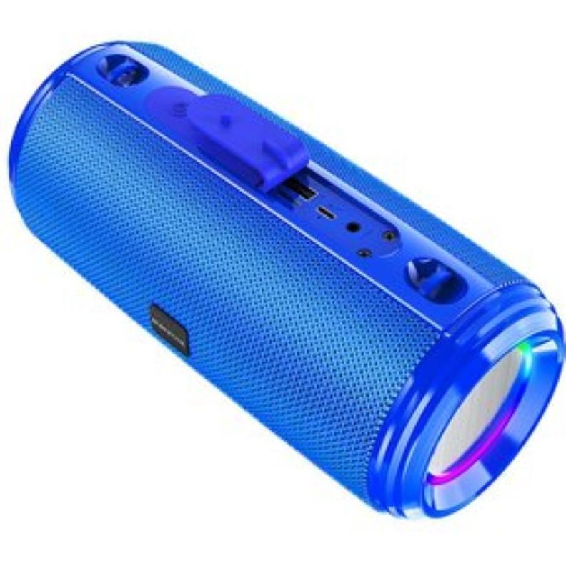 Parlante Altavoz inalámbrico Borofone BR13 Bluetooth y Luz Led Azul-0