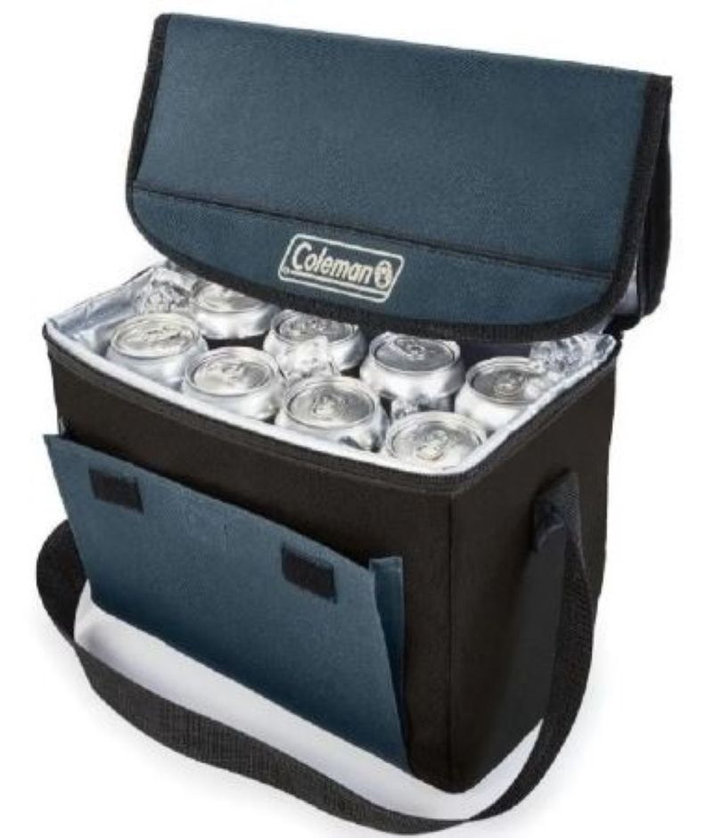 Coleman Soft Cooler Plegable 34 Latas Azul De Camping-0