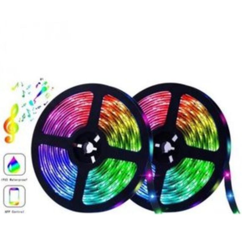Tiras De Luz Led Multicolor 10 Metros Boccini-1