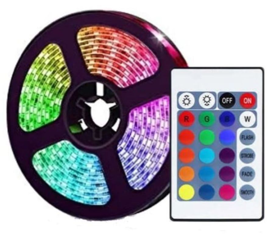 Tiras De Luz Led Multicolor 10 Metros Boccini-0