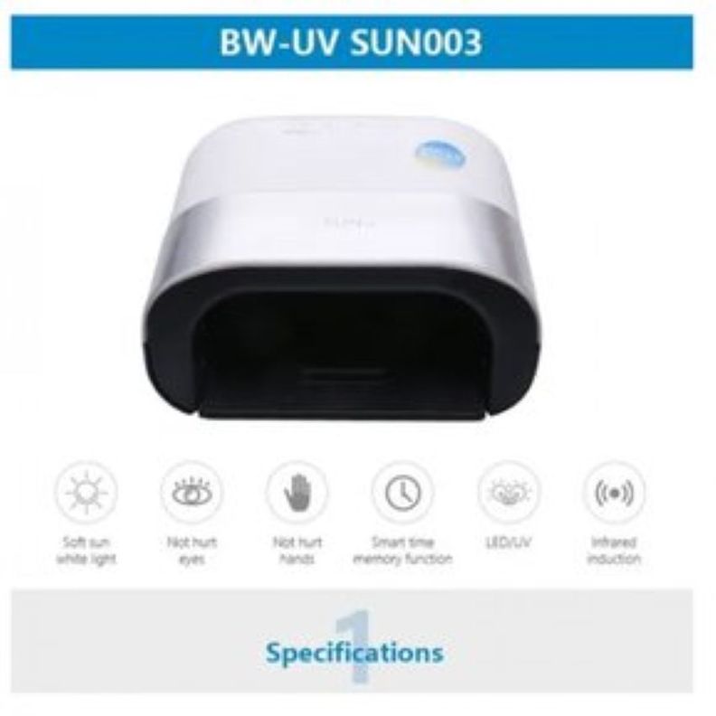 Lampara 2-1 Uv Smart Sun3 Secador Uñas Manicure Profesional-1