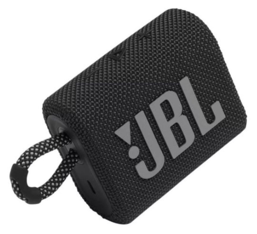 Parlante Jbl Go 3 Portátil Con Bluetooth Black-0