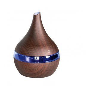Humidificador Difusor Usb Aromaterapia Ultrasonico Marron-0