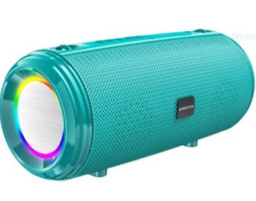 Parlante Altavoz inalámbrico Borofone BR13 Bluetooth y Luz Led Verde-0