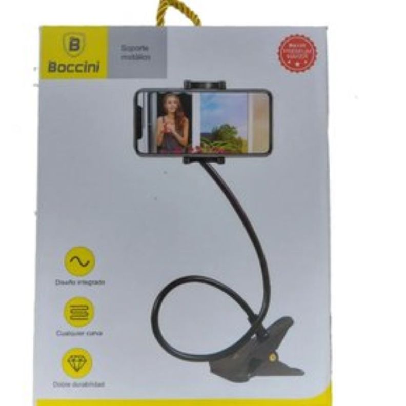 SOPORTE PARA CELULAR BRAZO FLEXIBLE PINZA PARA MESA-4