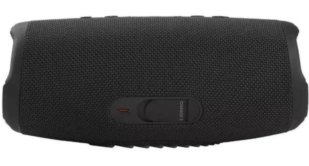 Parlante JBL Charge 5 portátil con bluetooth waterproof black 110V/220V Negro-1