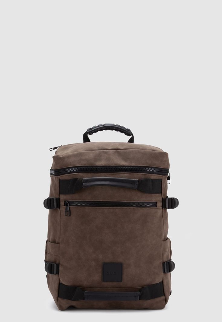 Mochila Austin Straps Woods Black Bubba Cafe