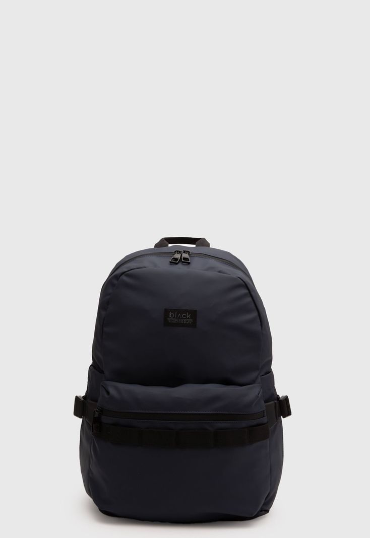 Mochila Collins Urbana Navy Black Bubba Azul