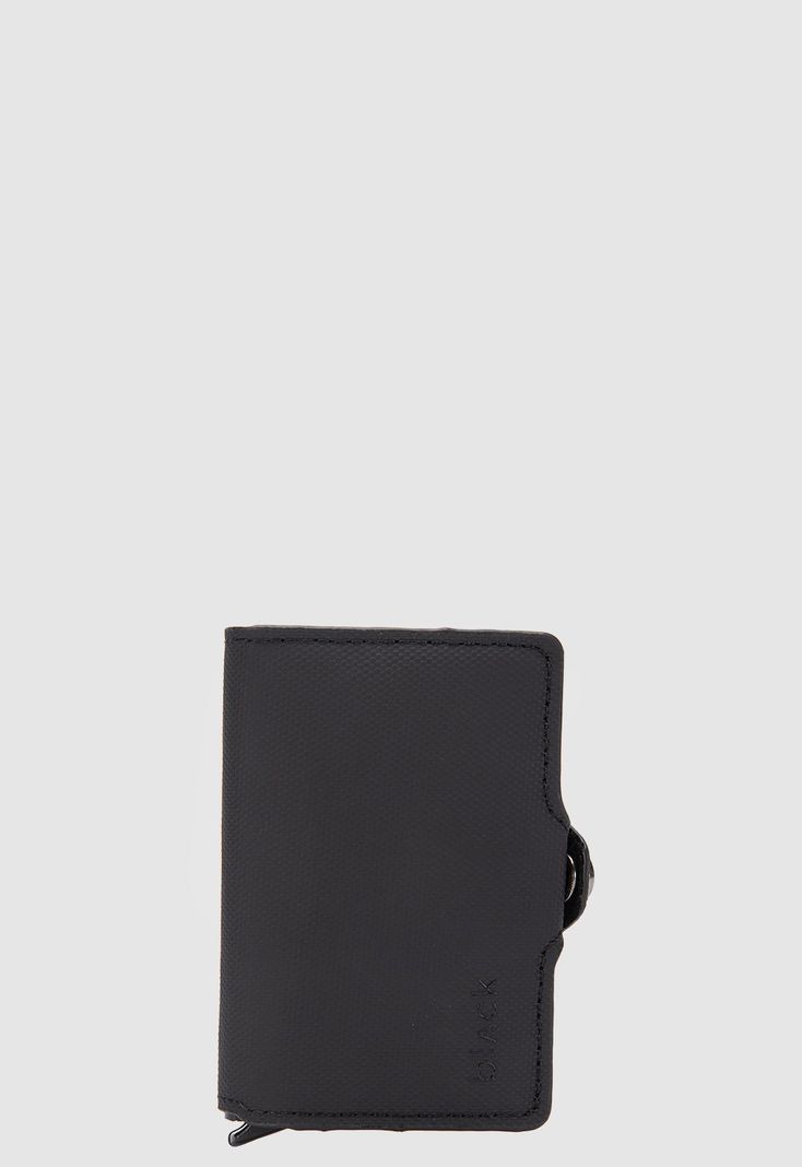 Billetera Smart Soho Black Black Bubba Negro