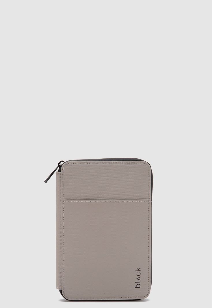 Passport Holder Travel Transit Bone Black Bubba Blanco