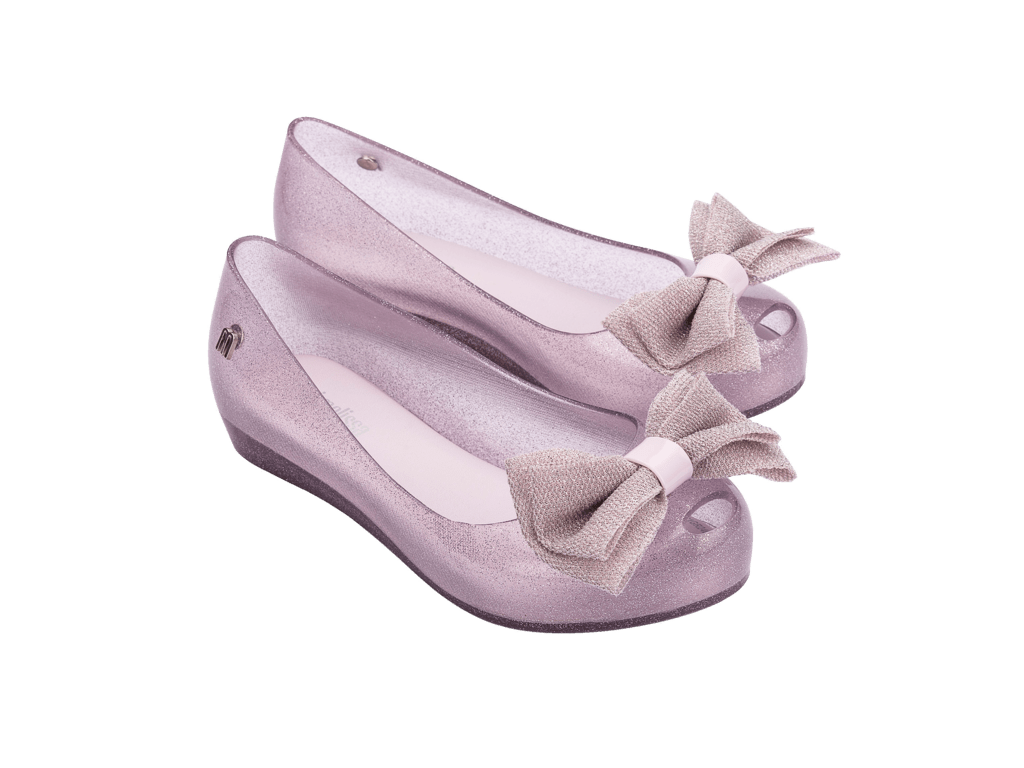 Ballerina Mini Melissa Ultragirl Sweet XII Inf Rosa Glitter-0