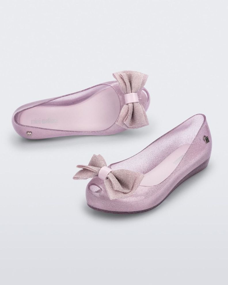 Ballerina Mini Melissa Ultragirl Sweet XII Inf Rosa Glitter-2