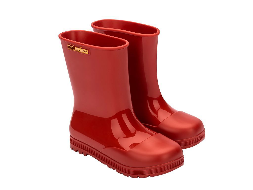 Botas de agua Infantil Welly Rojo Mini Melissa-1