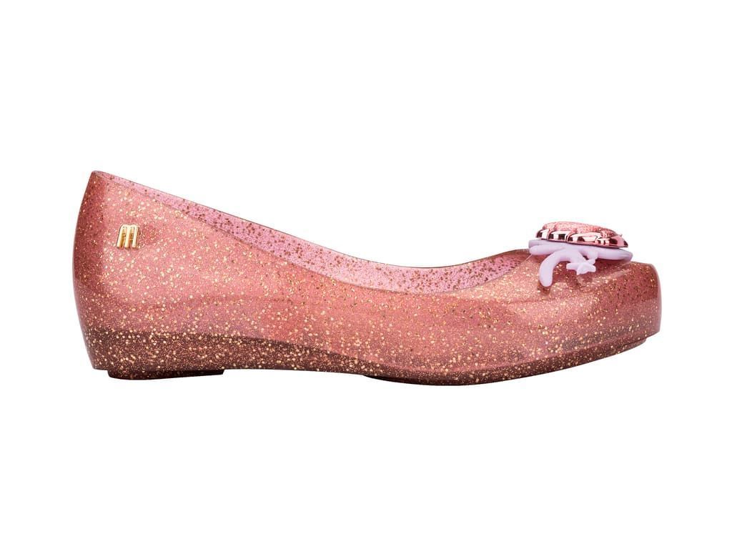 Ballerina Mini Melissa Ultragirl+Disney Princess Infantil Rosa-1